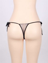 Lacing Embroidery Panty