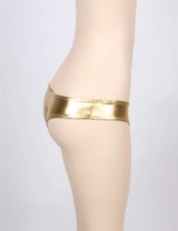 Sexy Golden Metallic Shorts