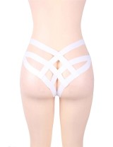 Sexy Cage Bandage Brief Thong Plus Size Panty