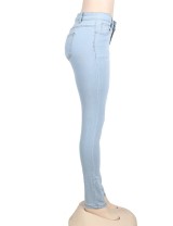 Top Design Ripped Women Jeans 