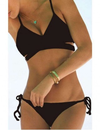 Black Sexy Summer Bikini Set