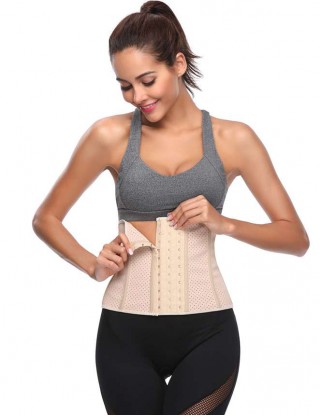 9 Steel Bone Beige Soft And Breathable Corset（Height：24CM）