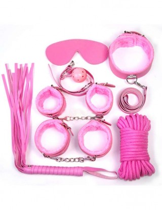 Pink Leather Bondage Adult Sexy Toys Sm Sexy Product