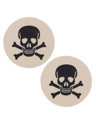Skull Personality Nipple Cover