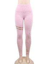 Personalized High Quality Pink Yoga Pants For Women