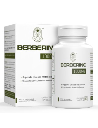 ALTAY MUMMIYO Berberine Premium 1000mg Formula Dietary Supplement with Silymarin for Better Absorption